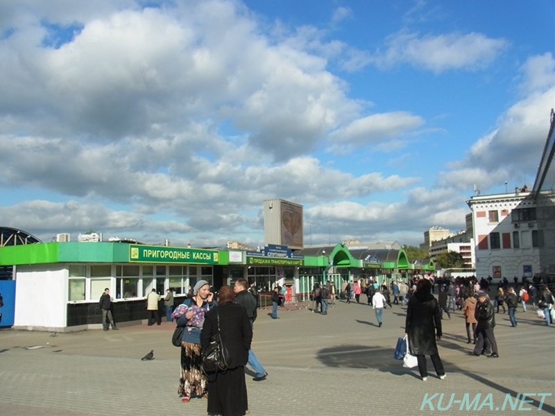 ヤロスラヴリ駅乗車券売り場の写真