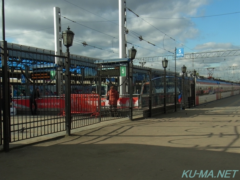 ヤロスラヴリ駅のエレクトリーチカの写真その1