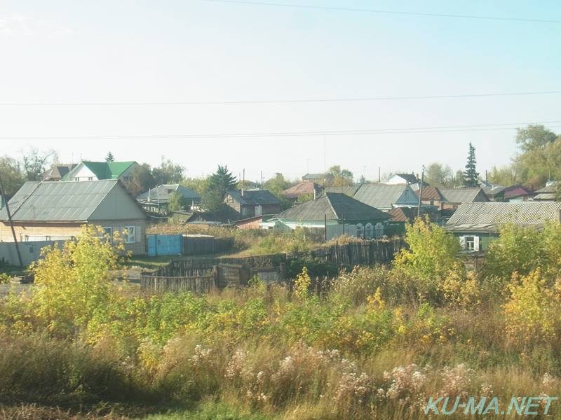 オムスクの住宅地の写真